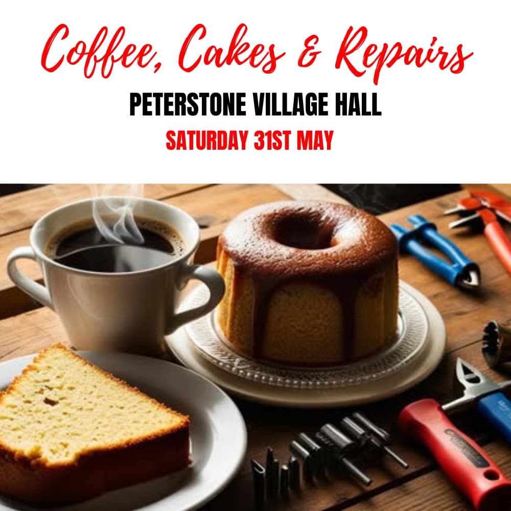 Coffee Cakes and Repairs - 31st May 2025